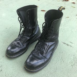 1490 Black Doc Martens